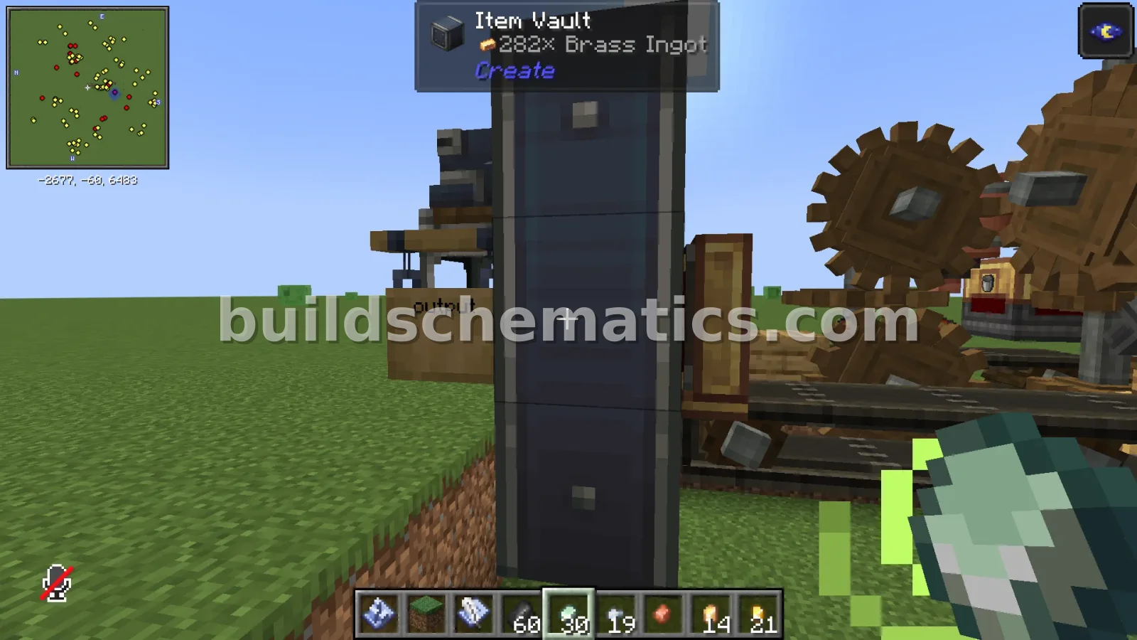 Brass Automated Factory and Resource Farm — view 2