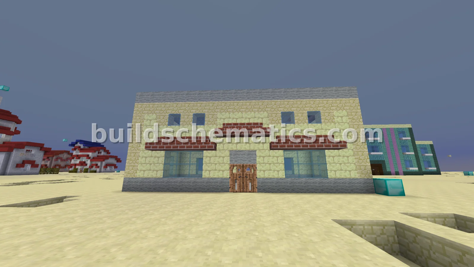 Pokemon Themed Shop Building