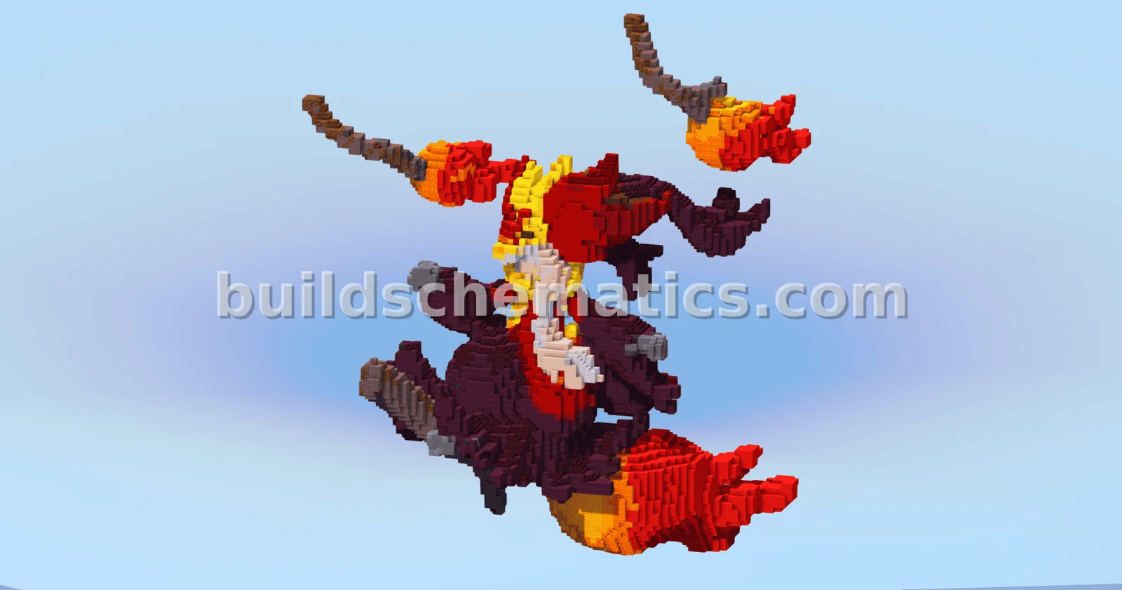 Mega Delphox Structure