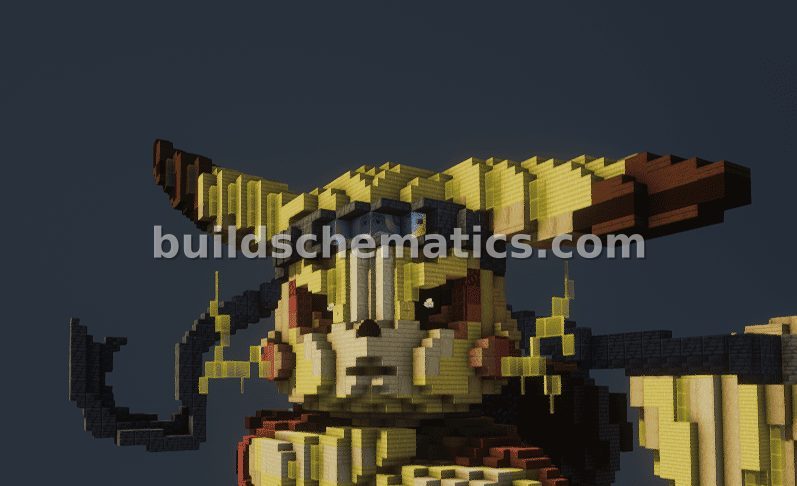 Pikachu Statue For Dragon Egg Display — view 3