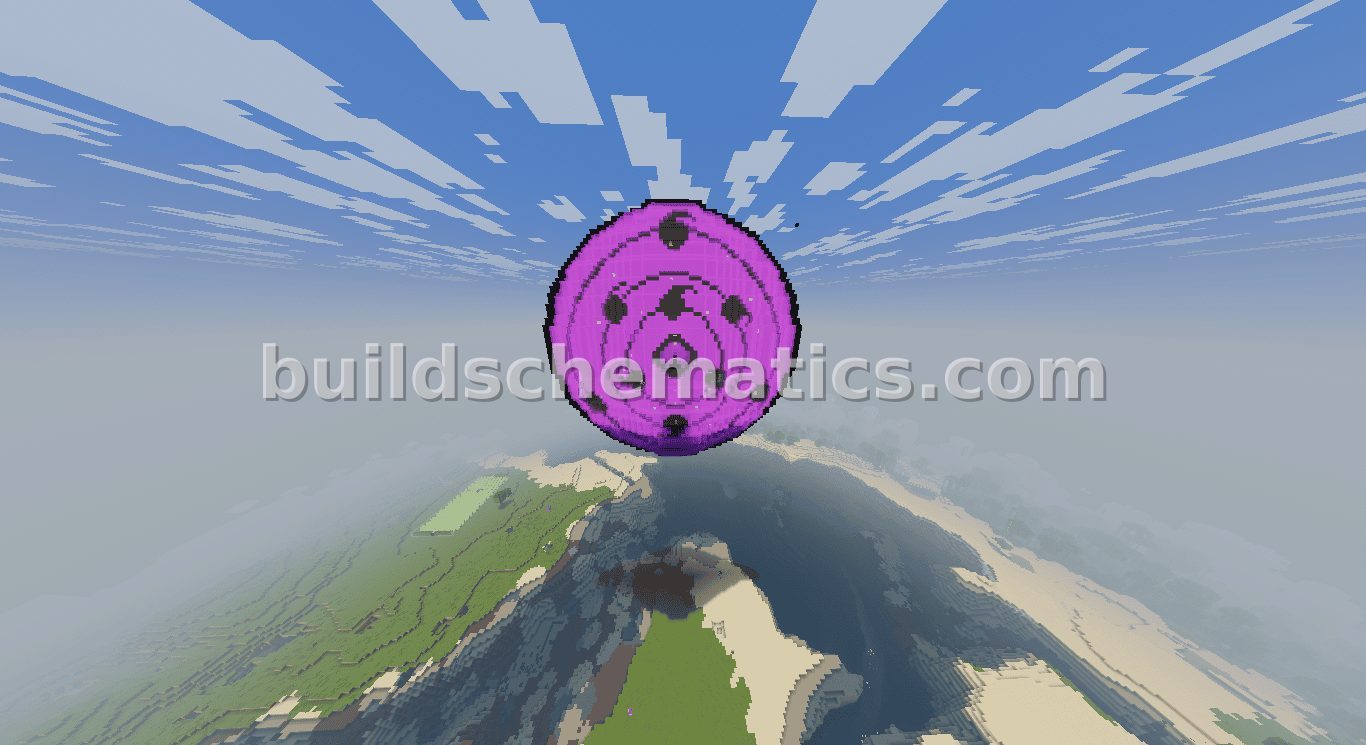 Nether Portal With Rinnegan Eye Decor — view 2