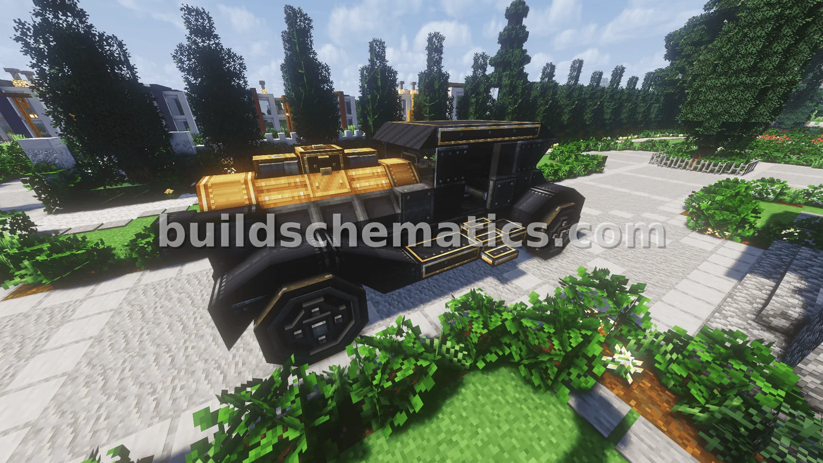 Steampunk Car: A Functional Create Mod Build — view 4