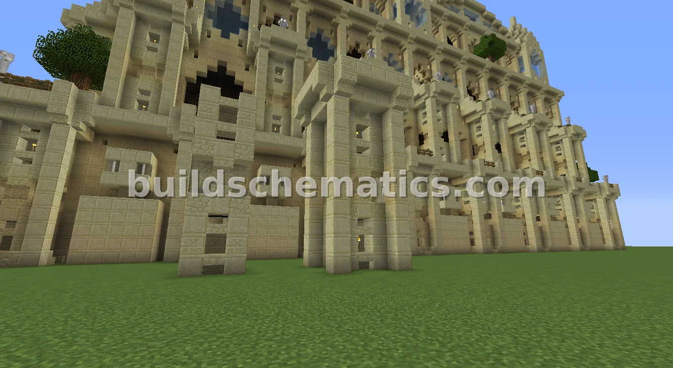 Gothic Egyptian Temple with Islamic Touches — view 4