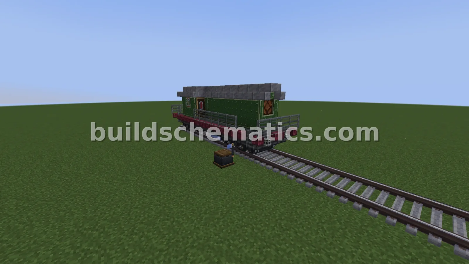 Olive Green TEM2 Locomotive