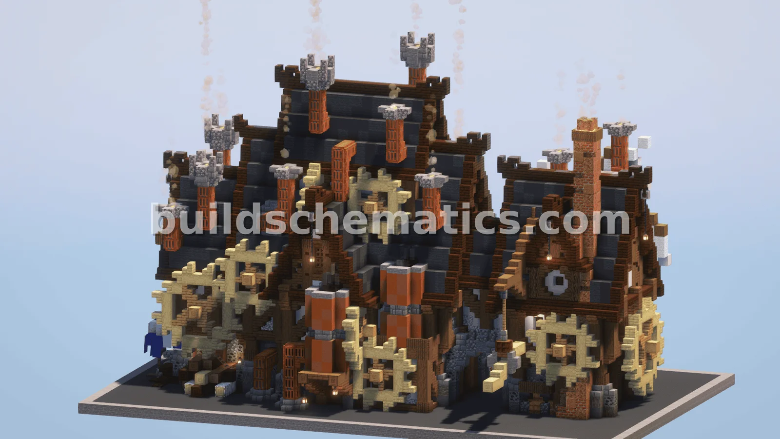 Steampunk Palace Large House