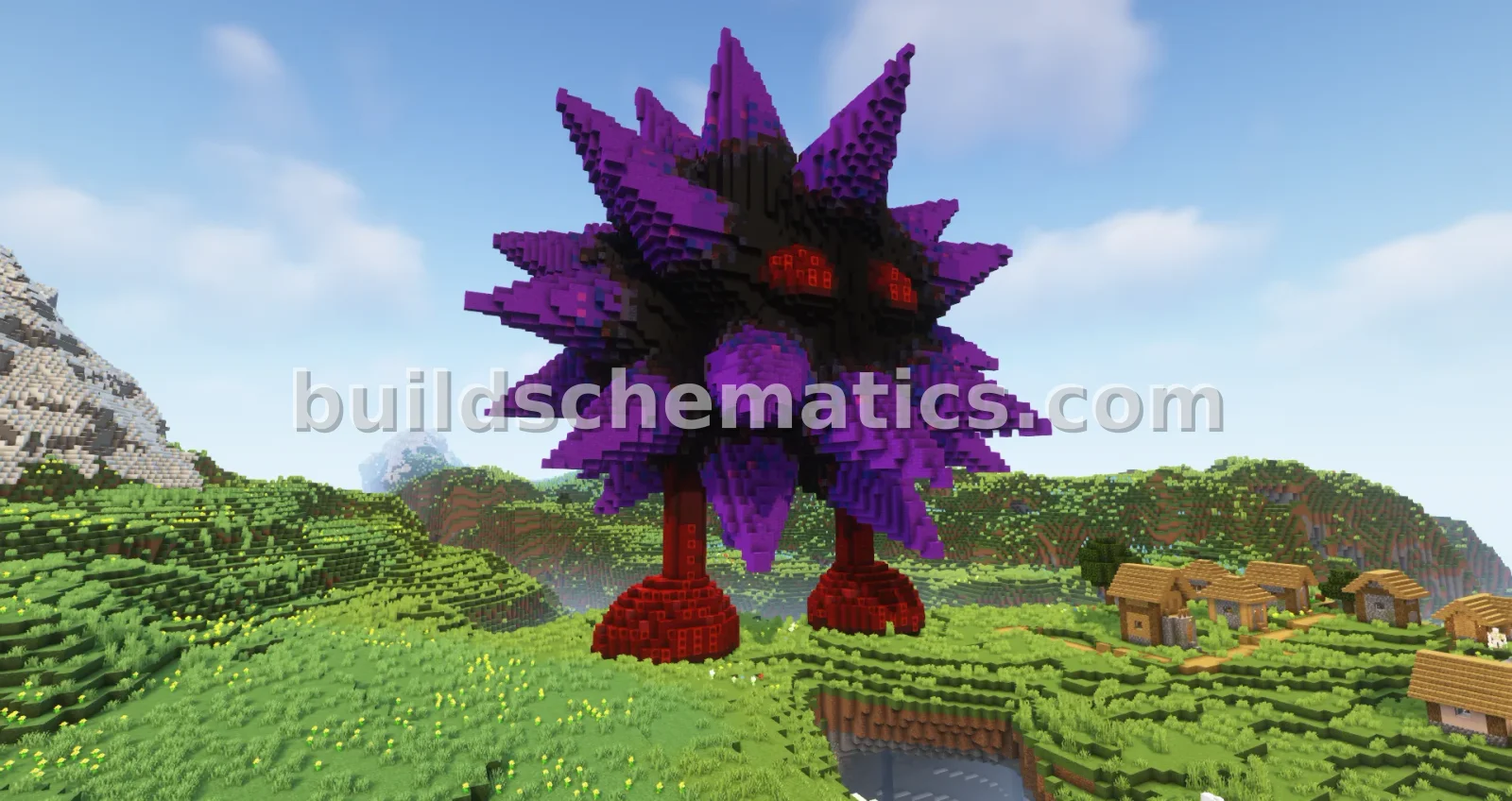 Burrbo Statue Minecraft Build — view 5