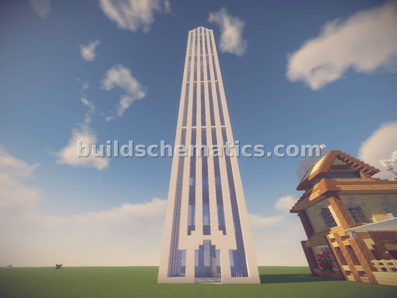 Skyscraper City Building