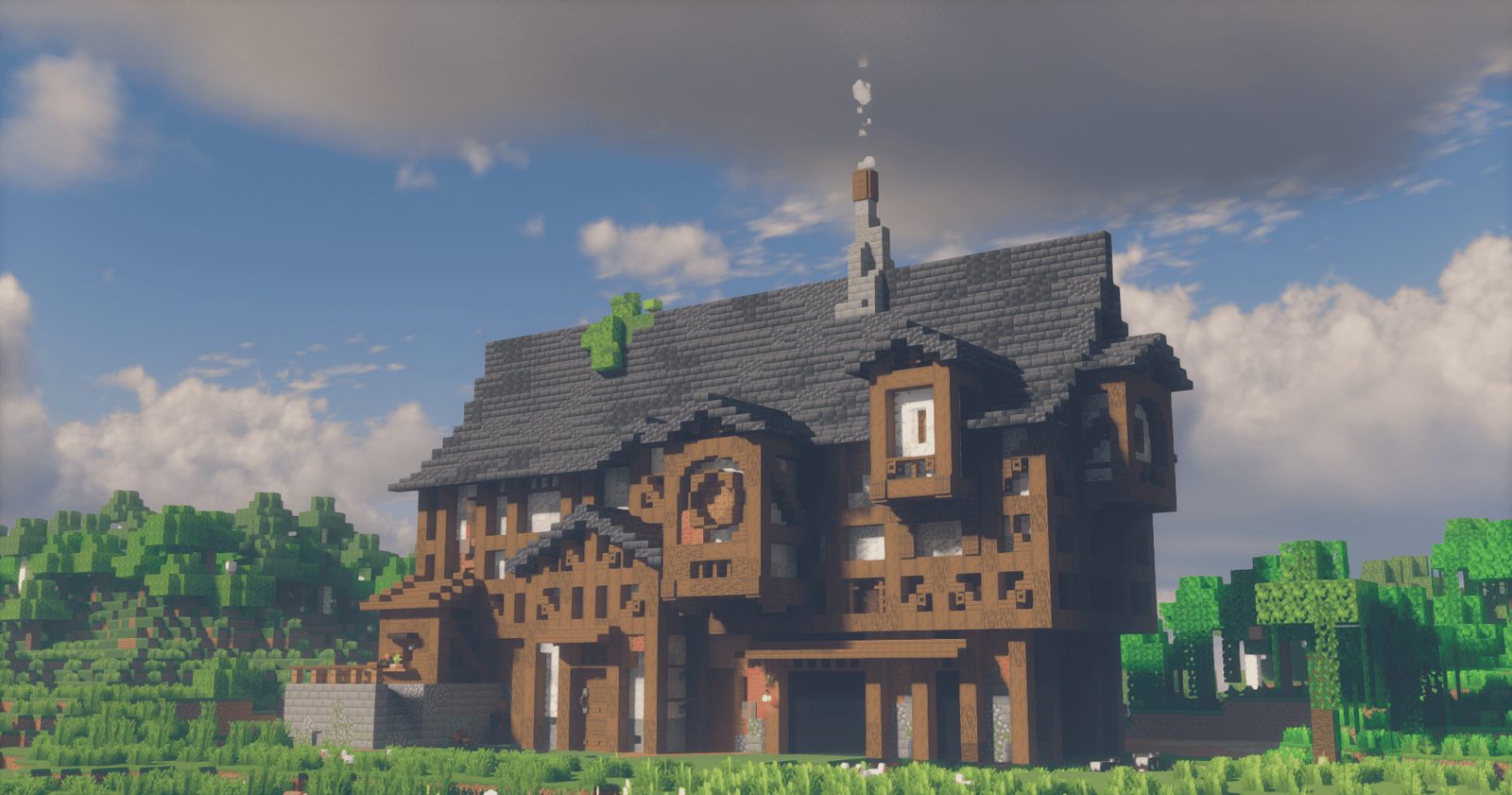 Detailed Medium Sized Medieval House