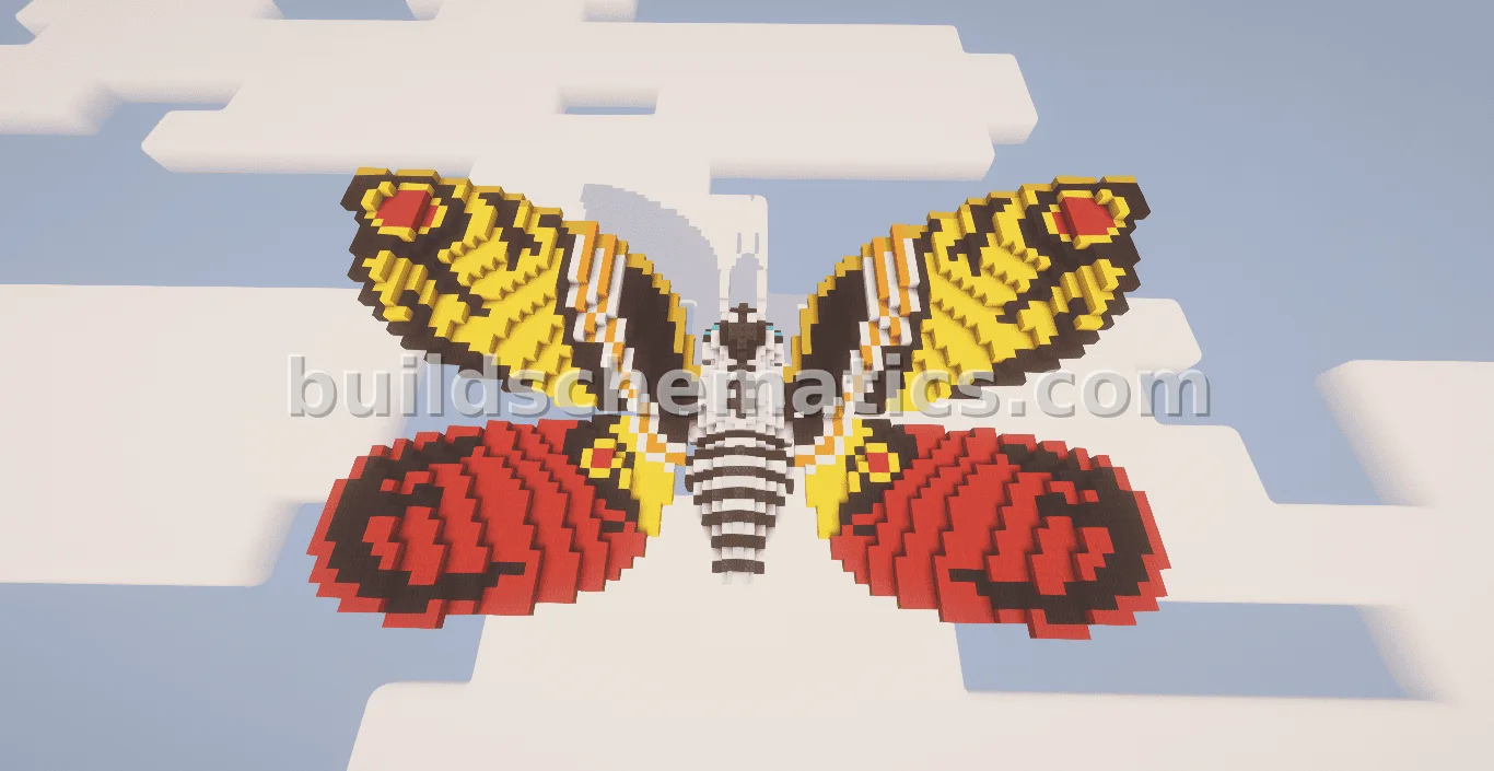 Giant Mothra Statue — view 2