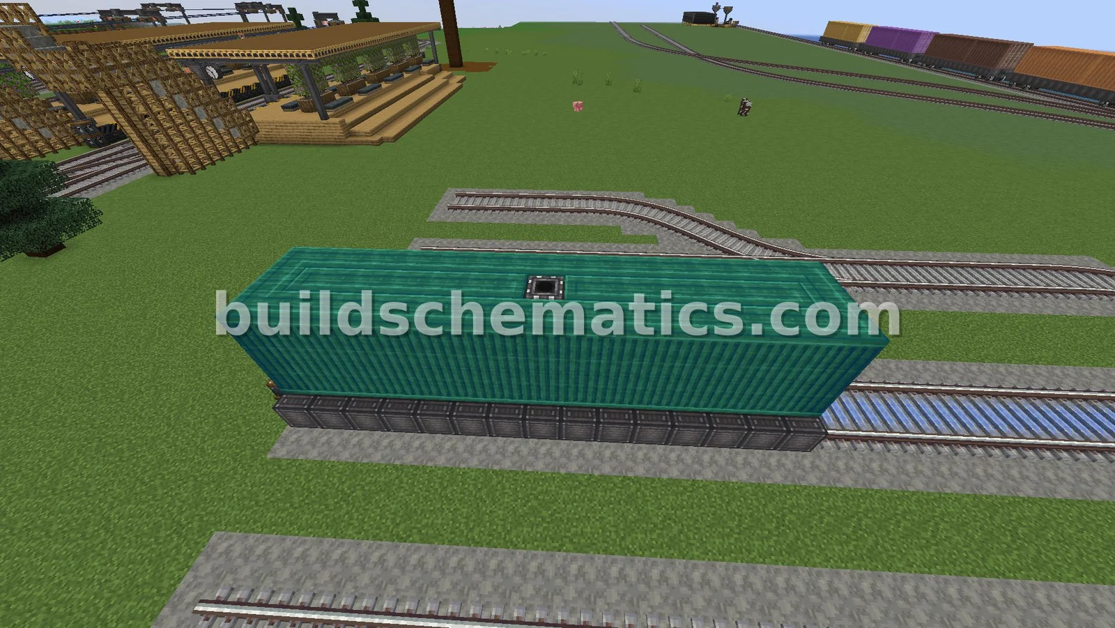 Industrial Storage Boxcar - Veridium Pillar — view 3