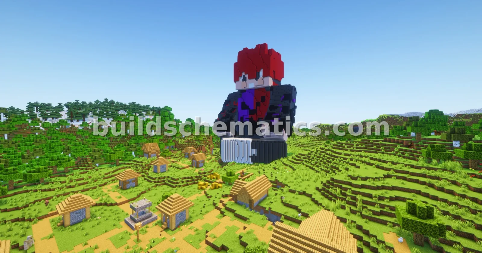 Srdimi25 Statue Minecraft 3D — view 4