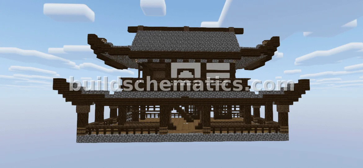 Japanese Style House Structure