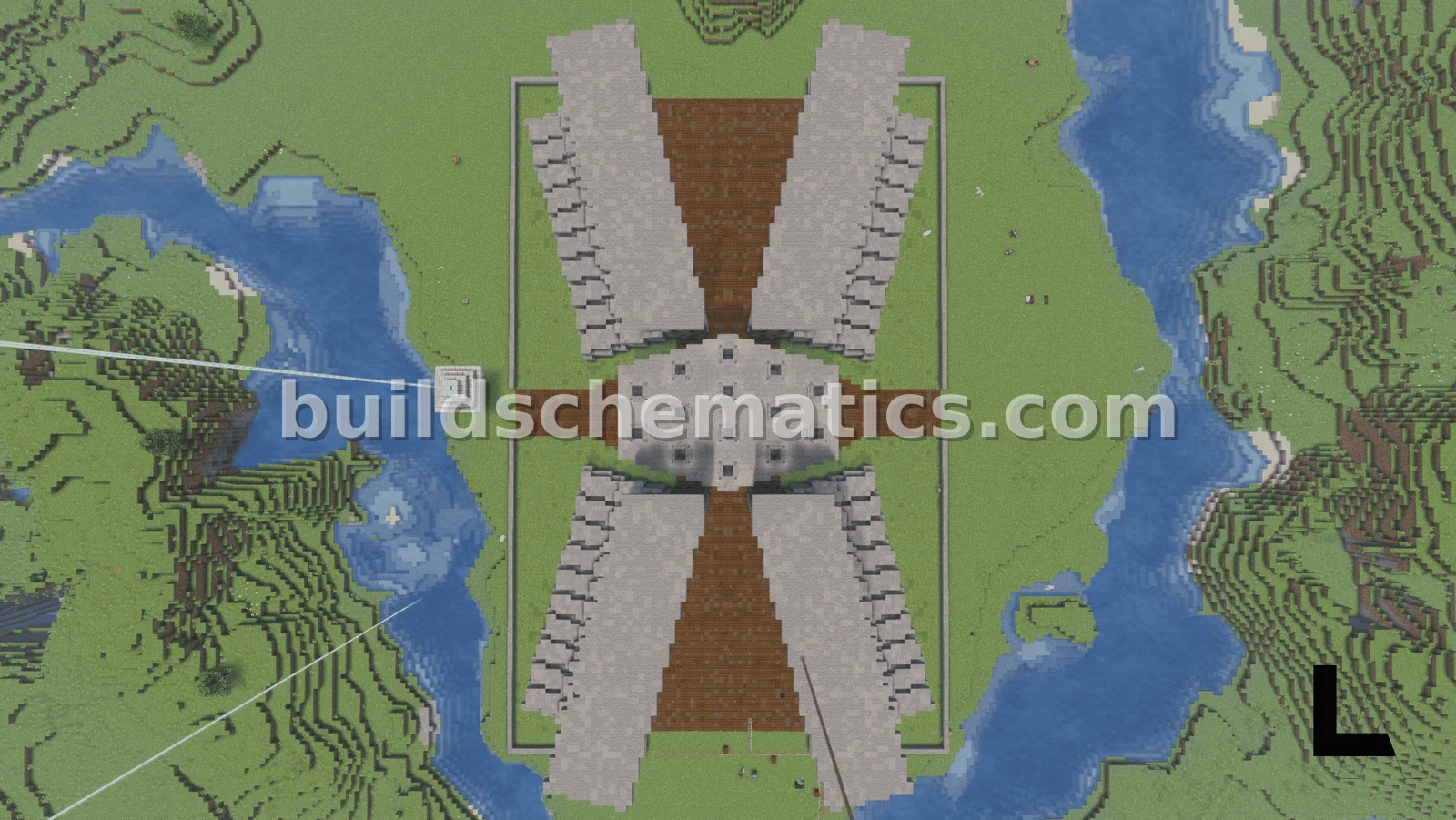 Giant Trading Hall Structure — view 4
