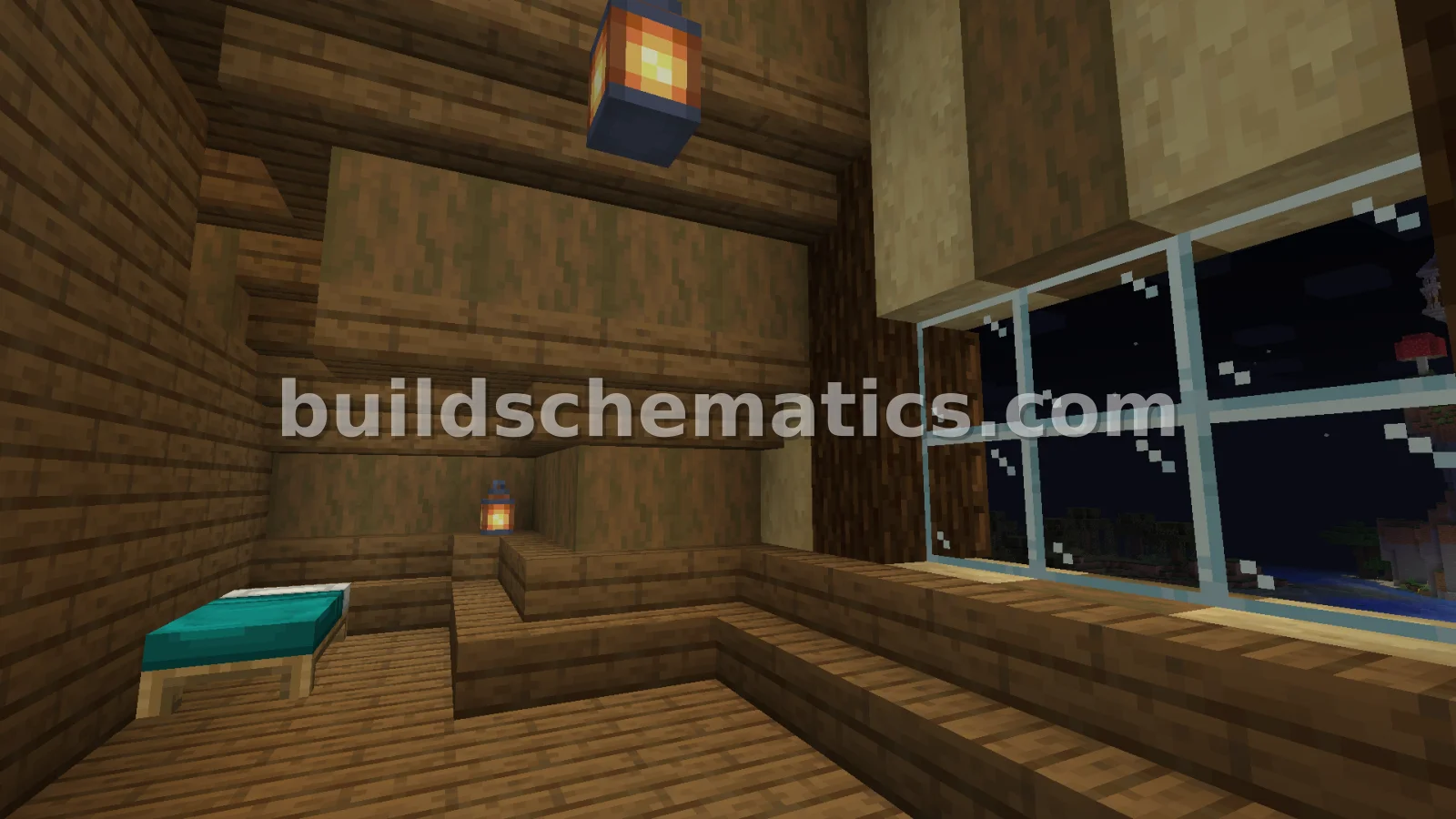Medieval Marketplace Structure — view 4