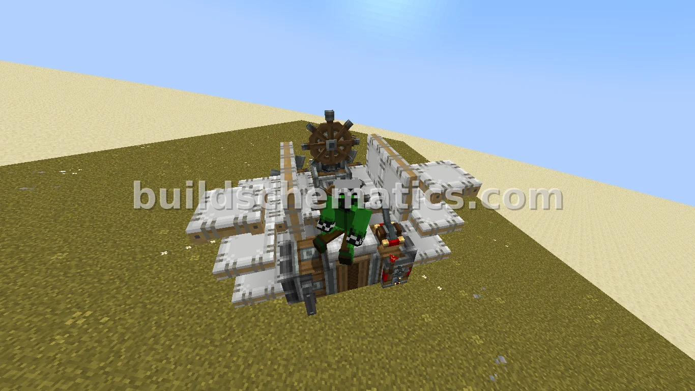 Miniature Biplane Aircraft — view 2