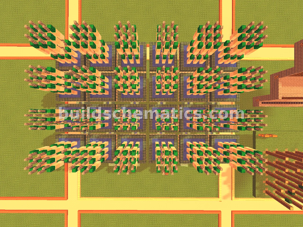Desert Cactus Farm Structure — view 4
