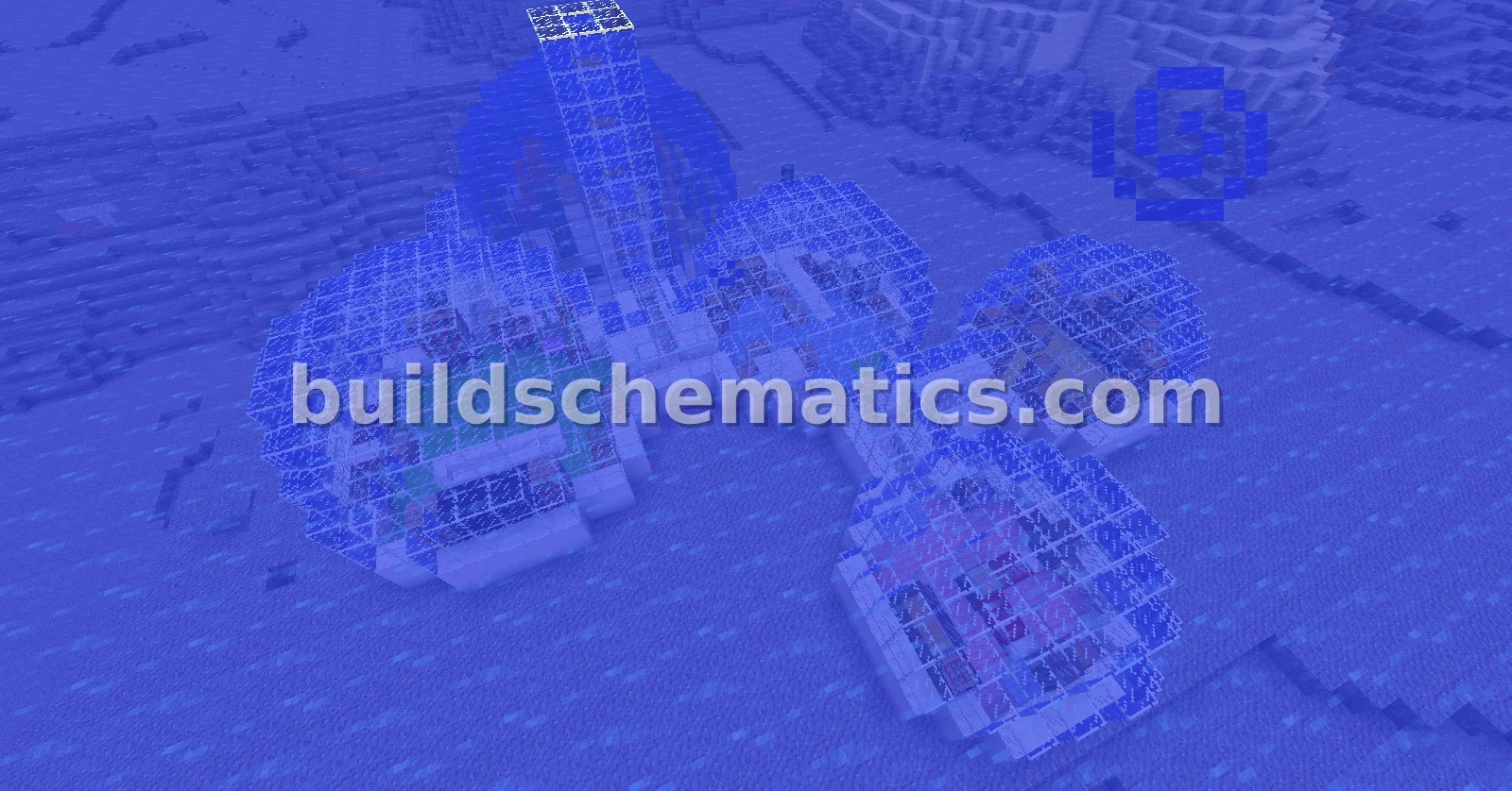 Glass Dome Underwater Base