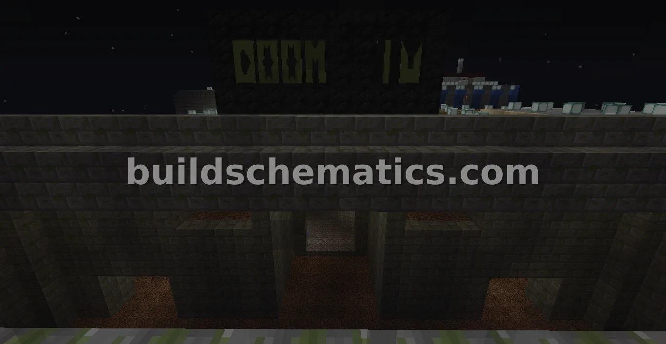 DOOM E1M4 Command Control Recreation