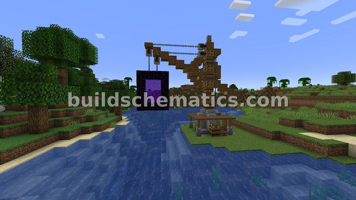 Medieval Nether Portal Structure — view 2