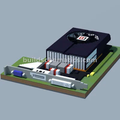 AMD Radeon HD 6570 Pixel Art Recreation