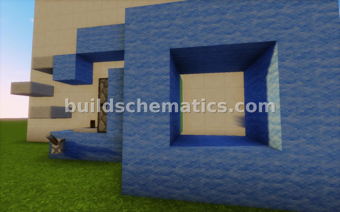 Hidden Piston Door