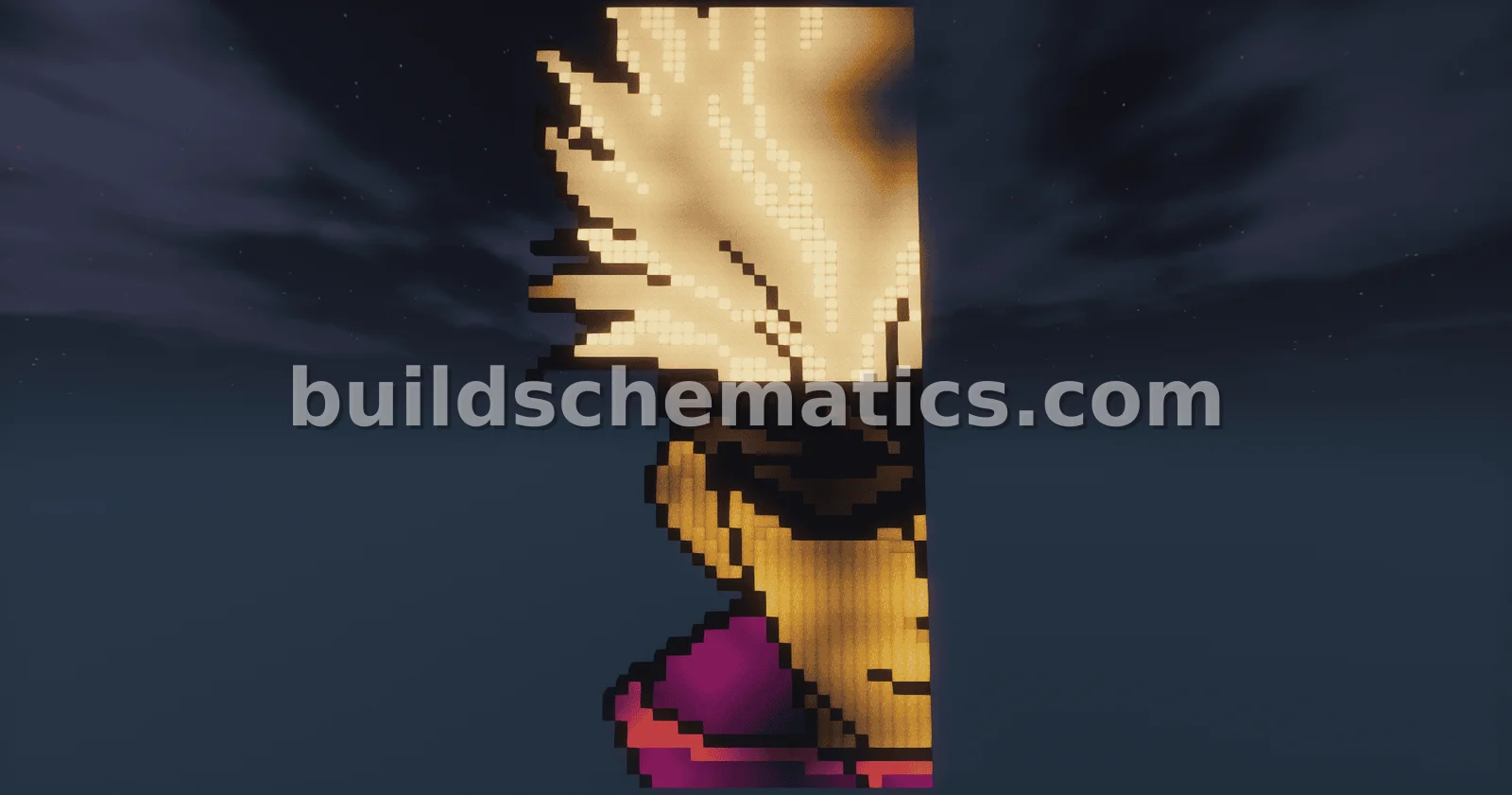 Satoru Gojo Pixel Art Build