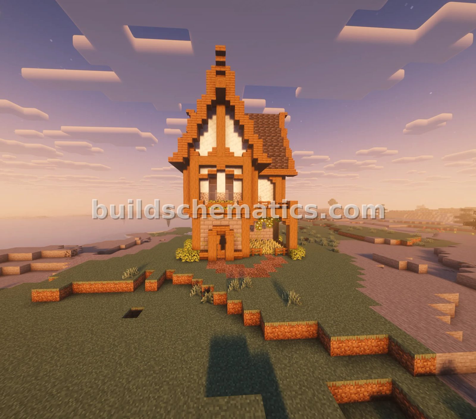 Medieval Farm House – Rustic Minecraft Build