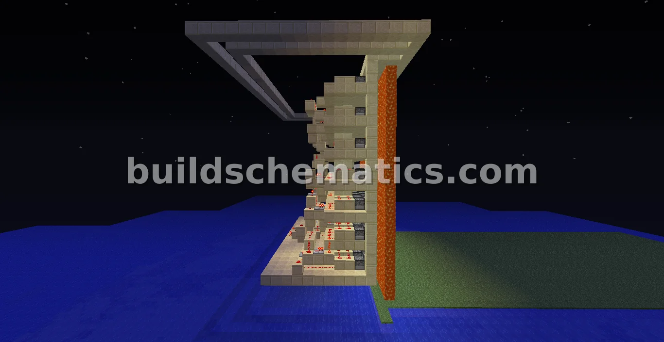 Redstone Wall of Death — view 3