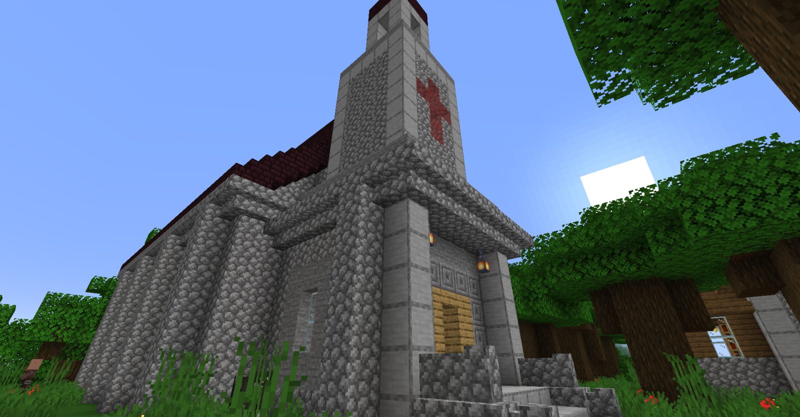 Nether Portal Church Structure