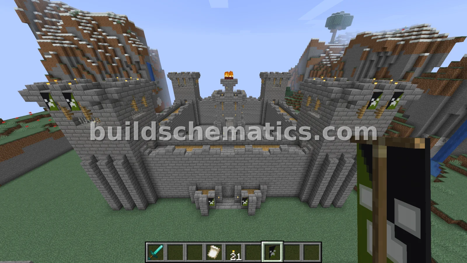 Creeper Castle Build