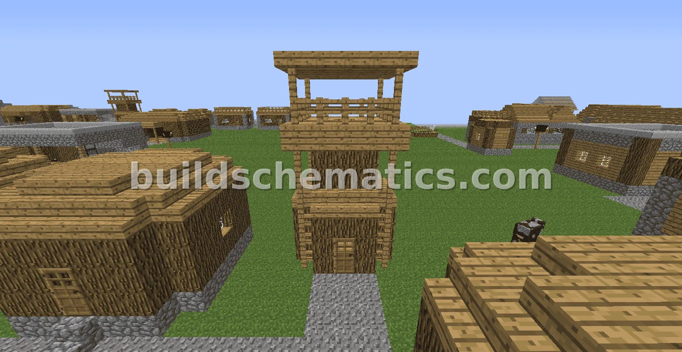 Hunter Village Tower Structure — view 2
