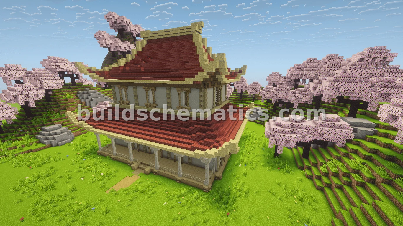 Japanese Temple Storage Structure — view 4