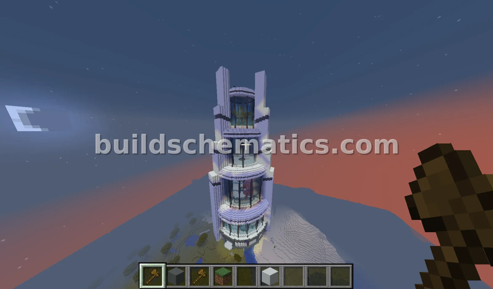 Grian's Tower Build