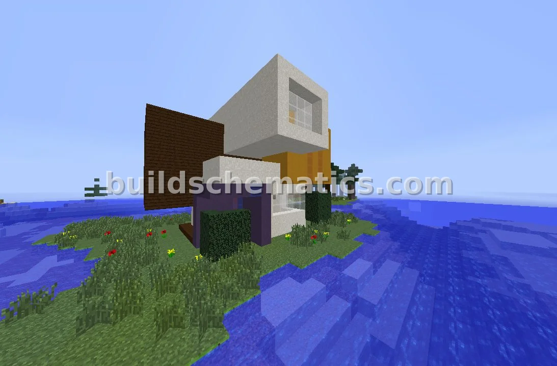 Modern Mondrian Art House