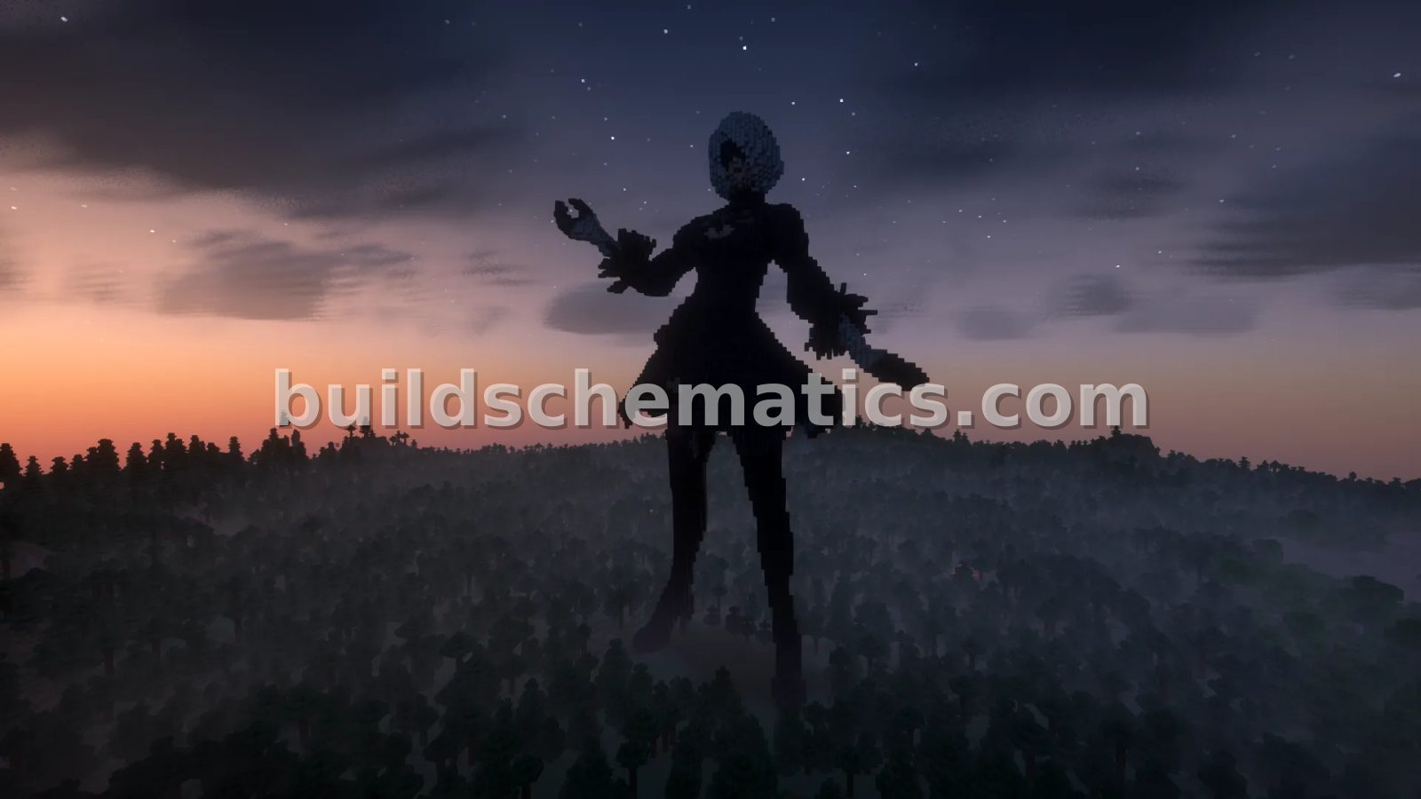 NieR 2B Statue Build — view 2