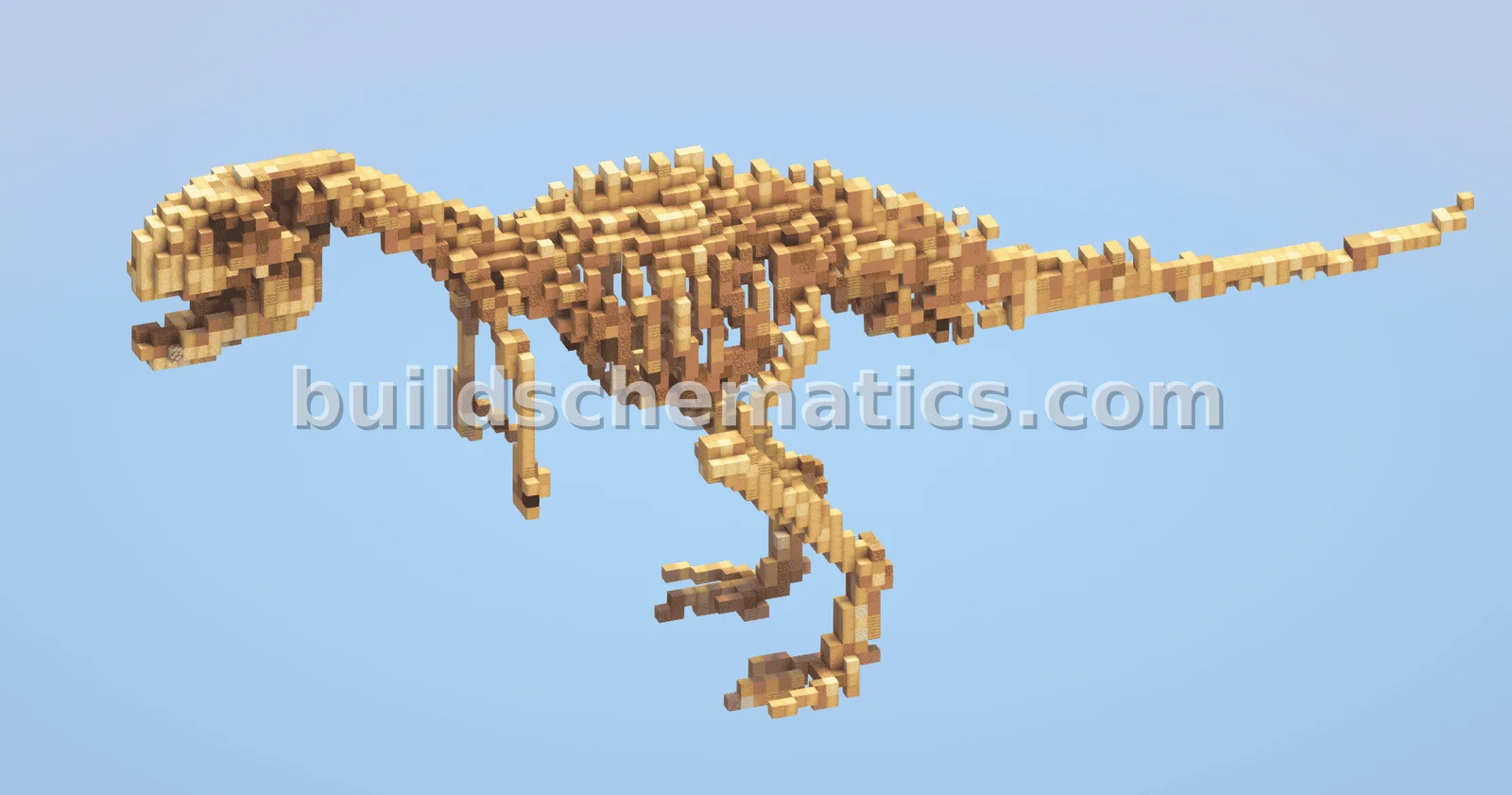 Fantasy Dinosaur Skeleton Statue