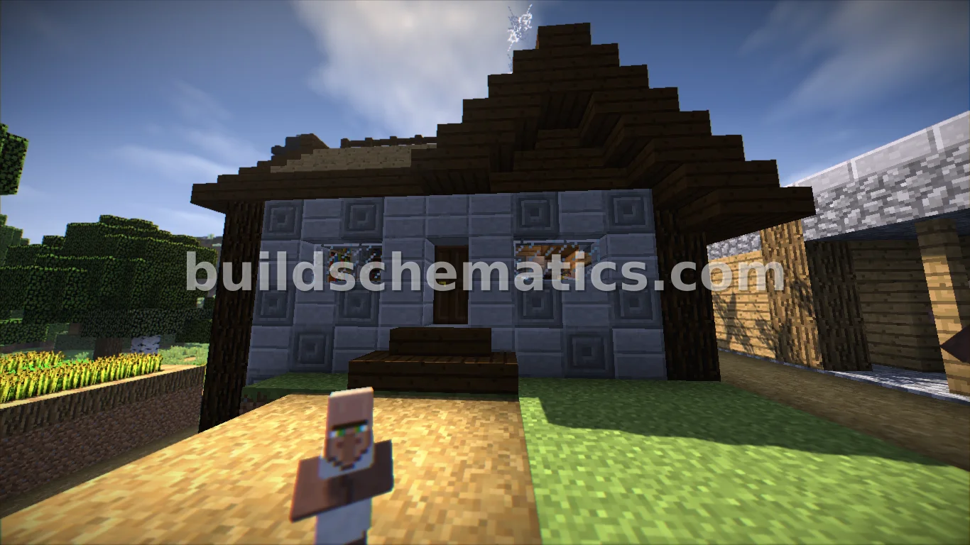 Small Villager House — view 4