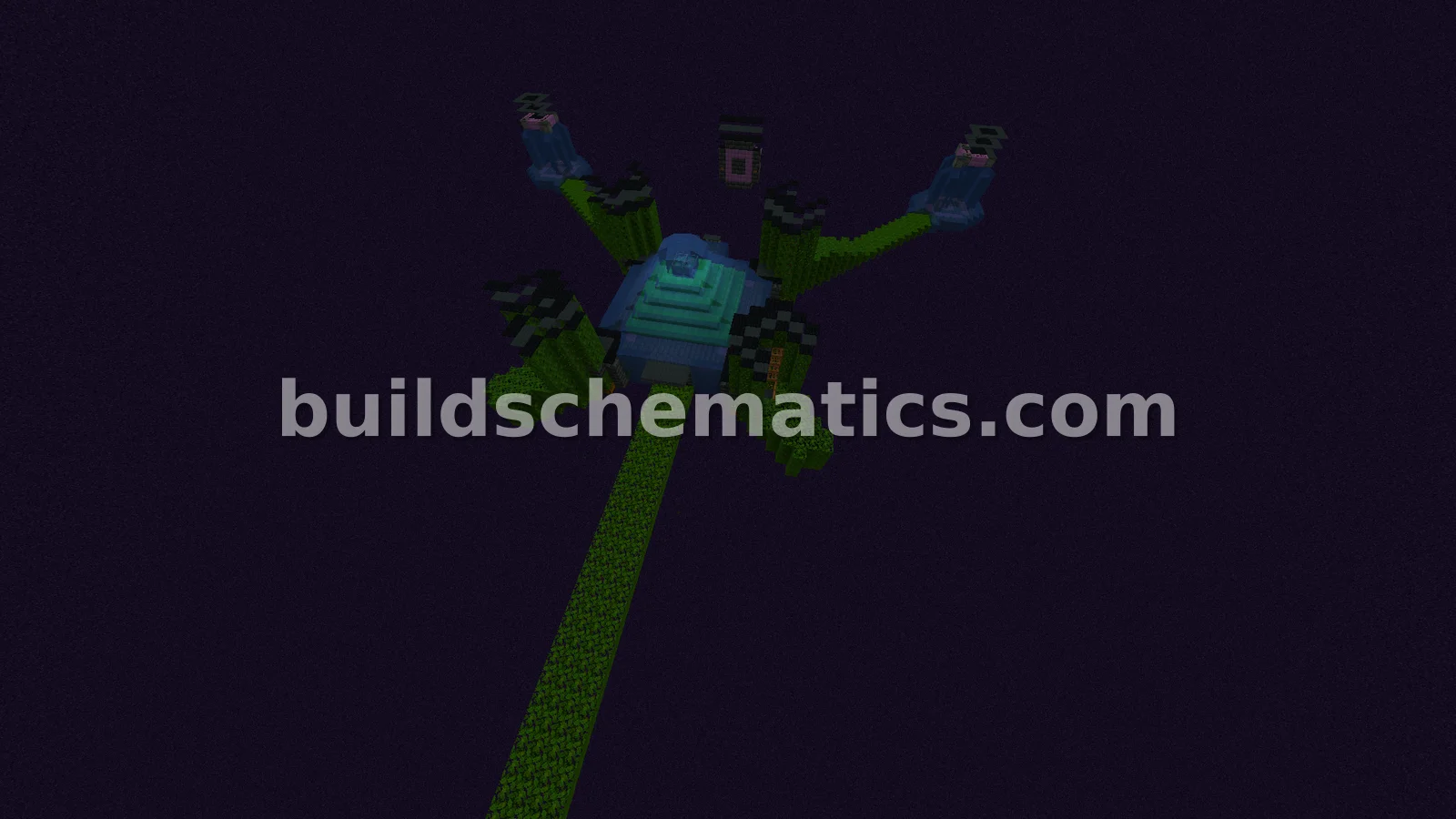 Enderman XP Farm Design