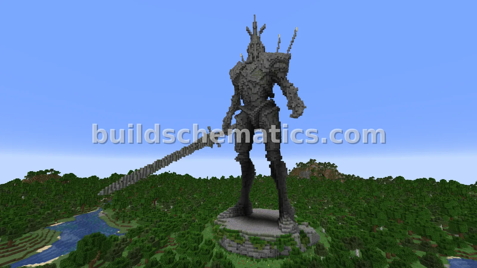Jyggalag Statue Large Fantasy Build — view 5