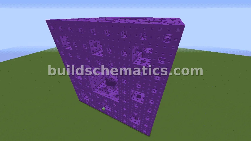 Menger Fractal Structure — view 2