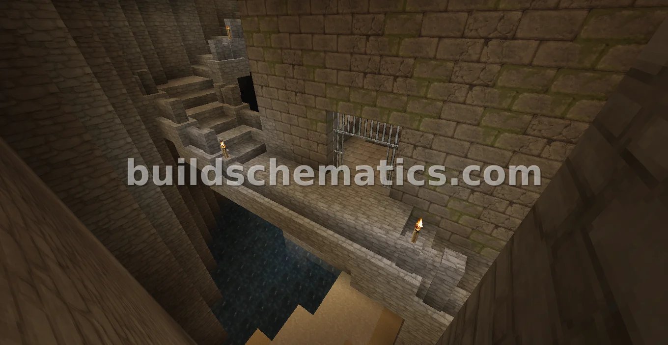 Ocean Portal Silo with Docks — view 2