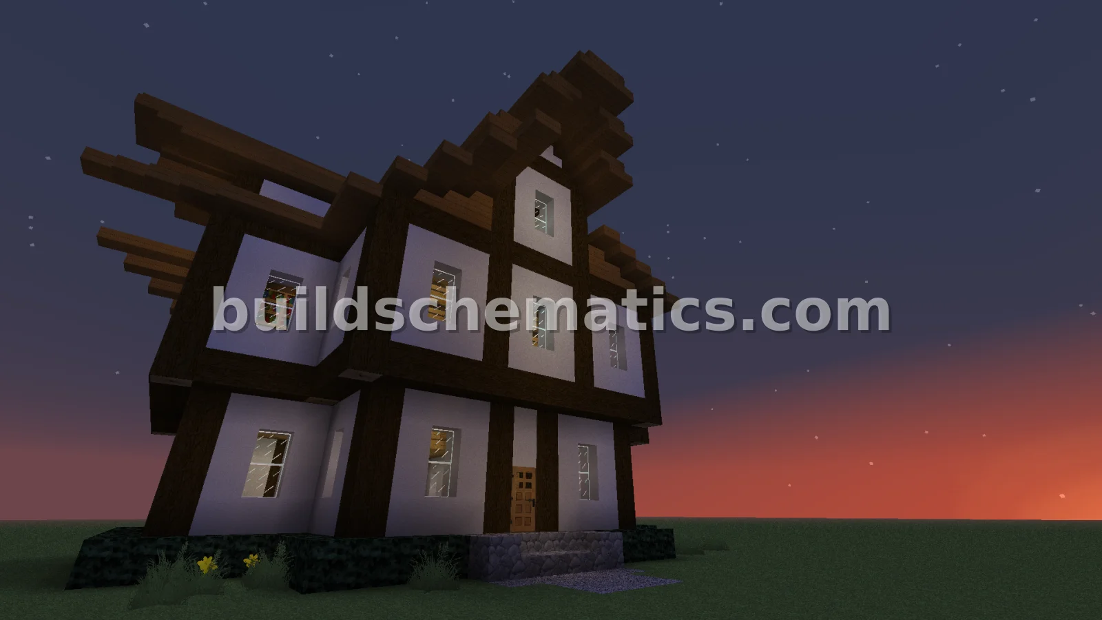 Medieval House with Shop Facade