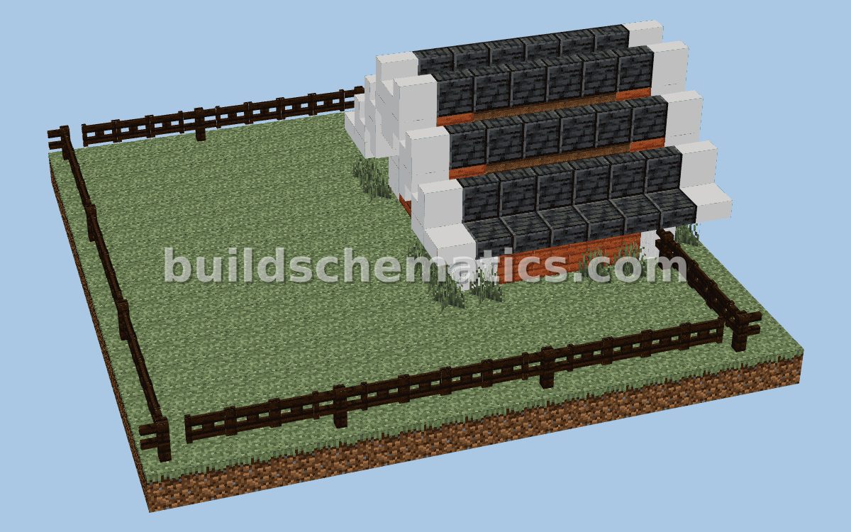 Dog Hut With Enclosure World Edit Schematic