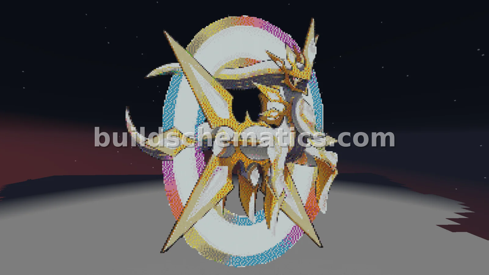 Arceus Pixel Art — view 2