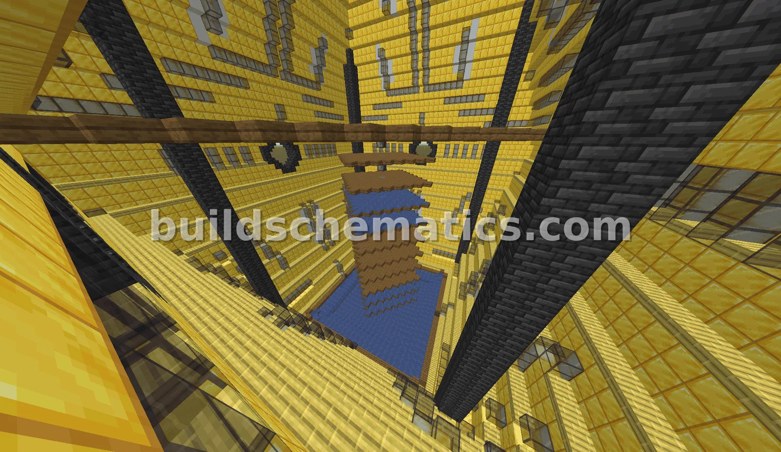 Decorated Mob Farm Schematic — view 3