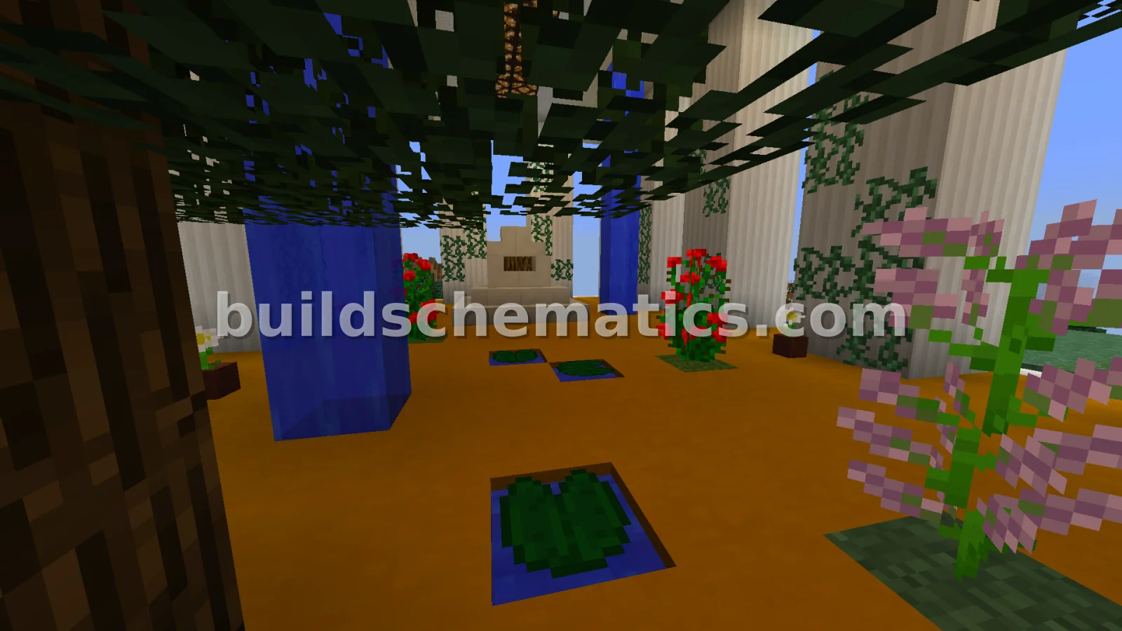 Nature Temple - Medium Build — view 2