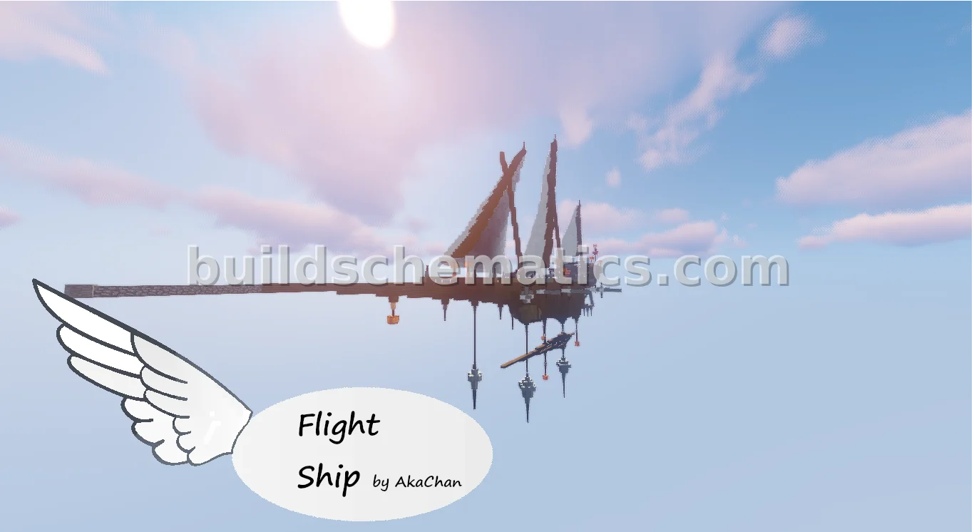 Sky Wanderer Flying Ship