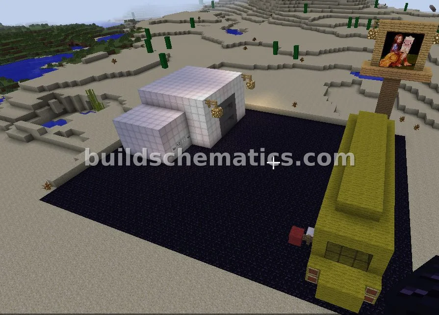 Small School Bus With Garage