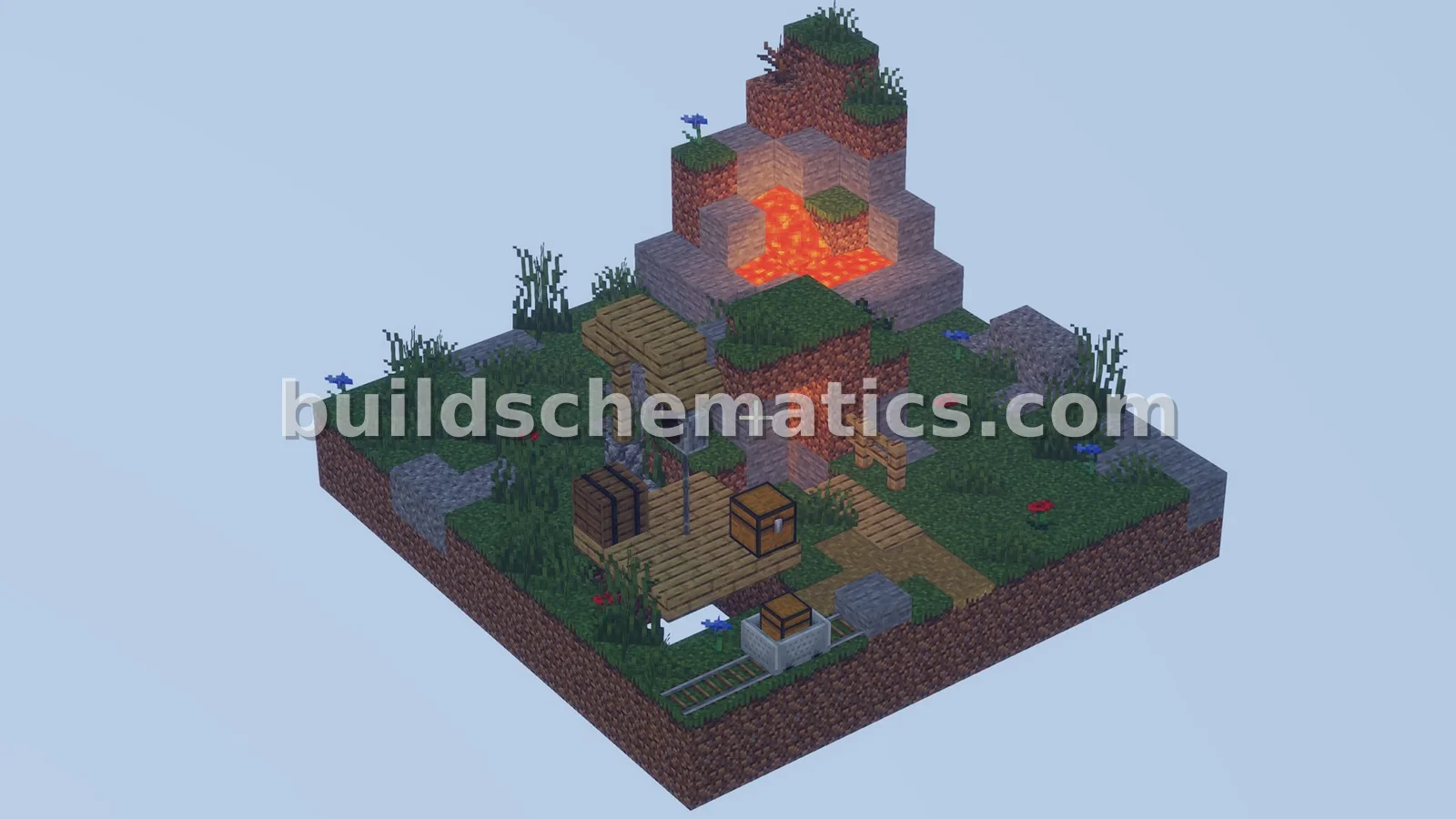 Compact Mine Entrance
