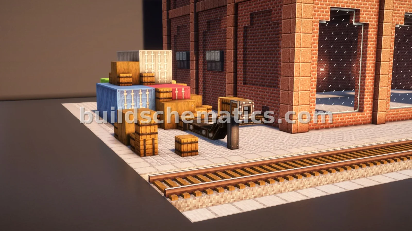 Red Brick Industrial Factory Building — view 3